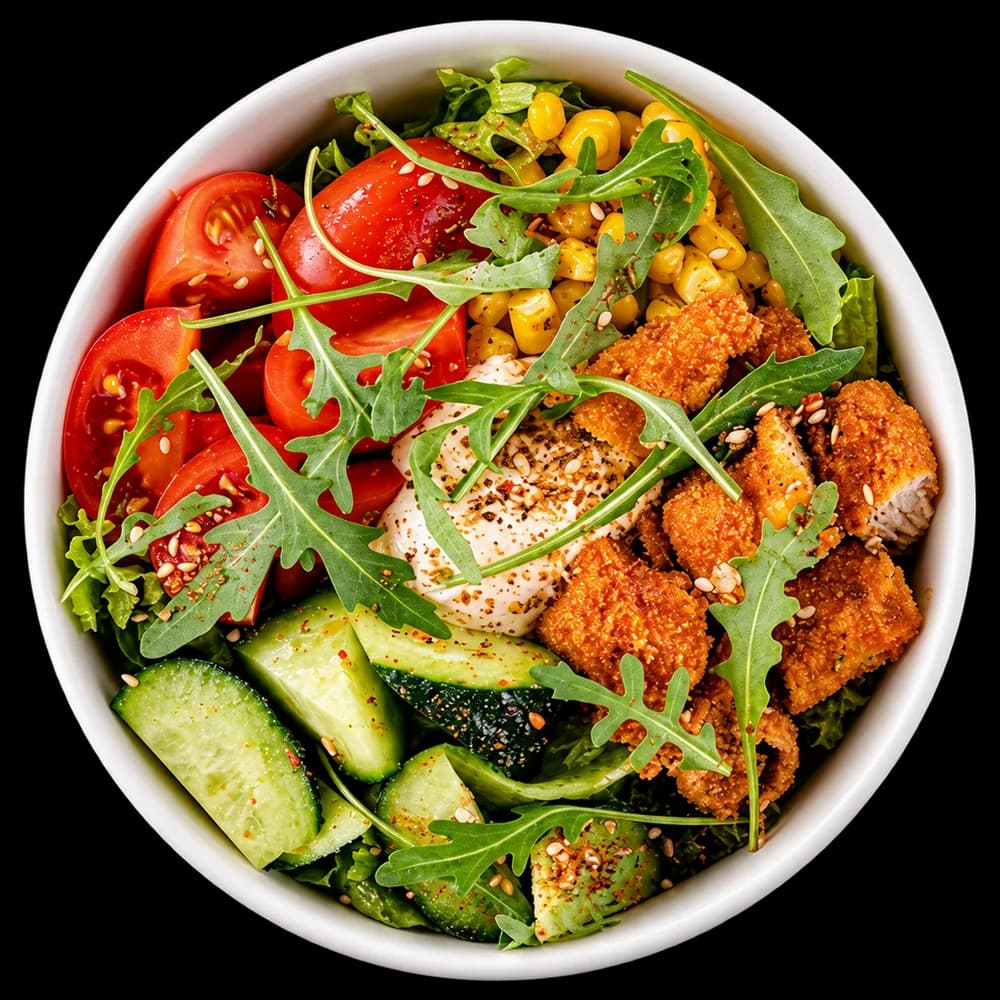 Izgara Tavuklu Salata